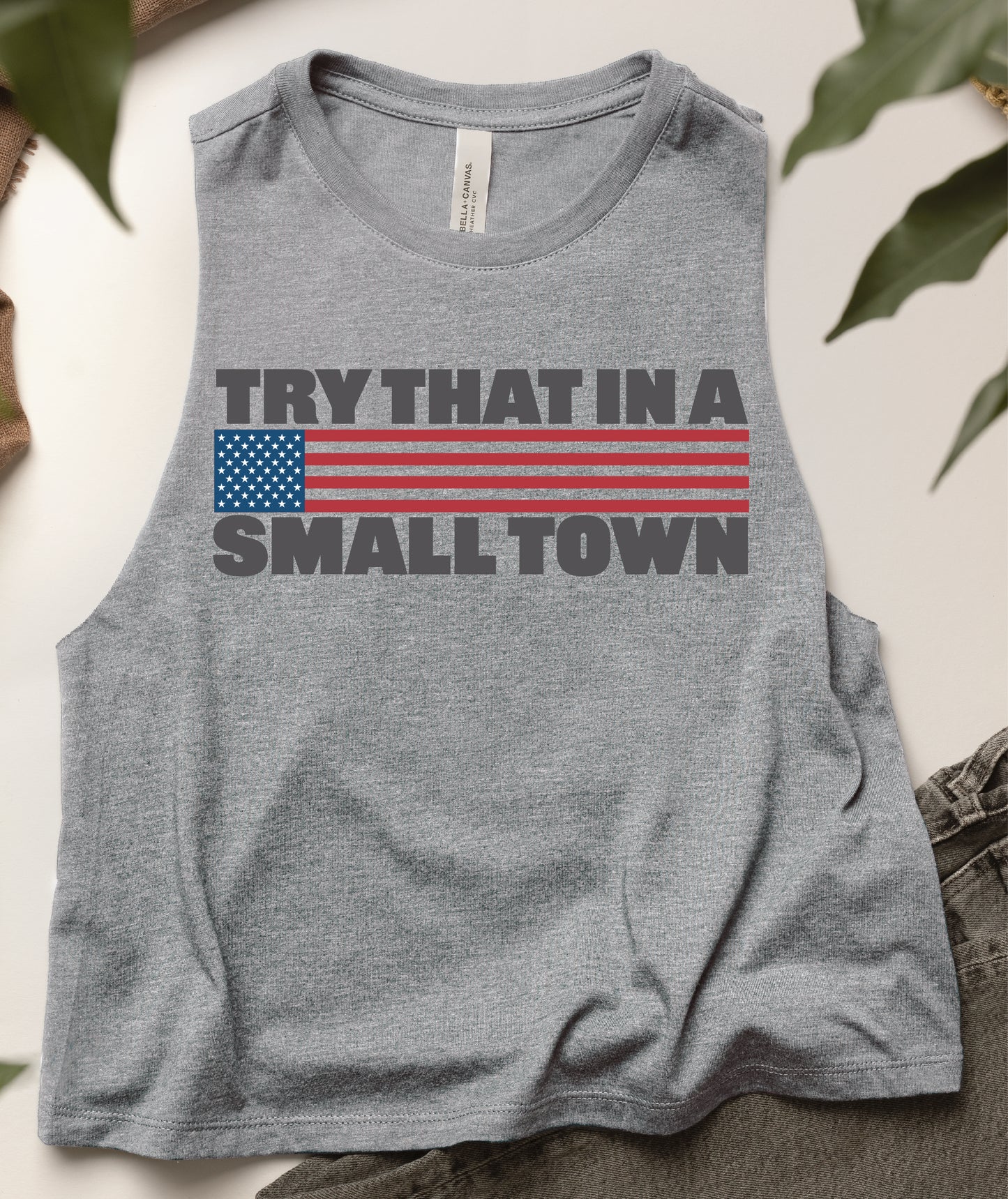 Small Town Crop Tank