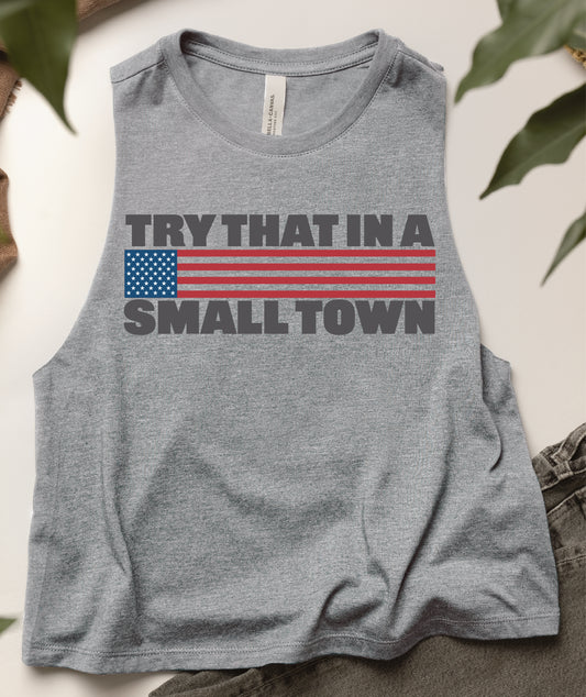 Small Town Crop Tank